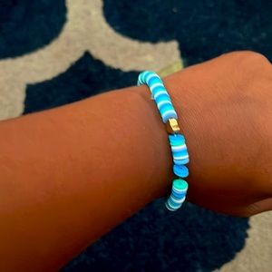Ocean blue bracelet